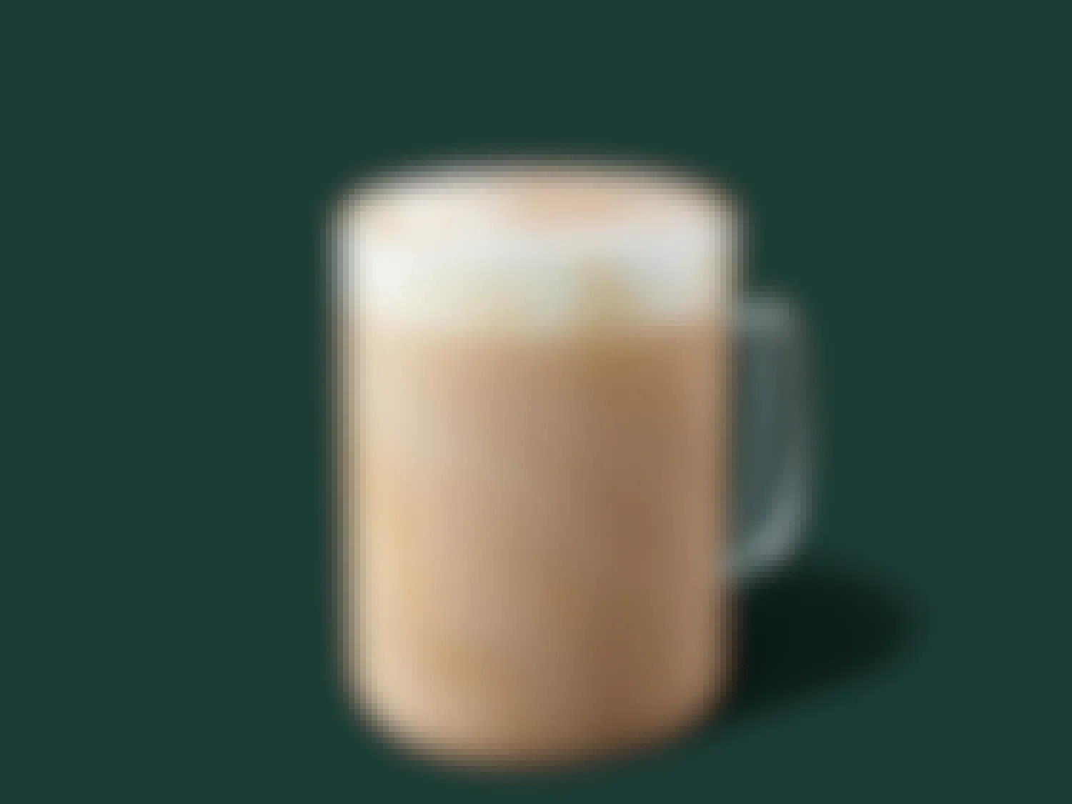 starbucks hot eggnog latte drink