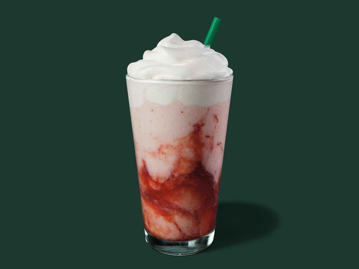 starbucks frozen strawberry creme frappuccino drink