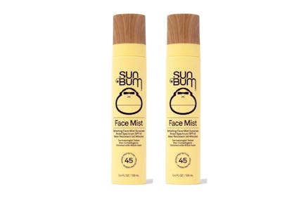 2 Bottles of Sun Bum Sunscreen Face Mist