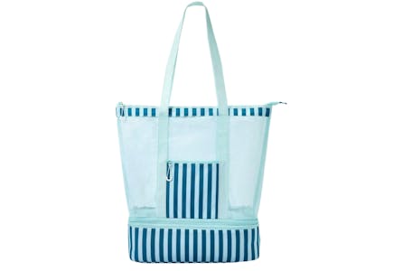 Cooler Tote Bag with Towel Straps