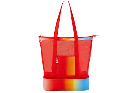 Cooler Tote Bag with Towel Straps
