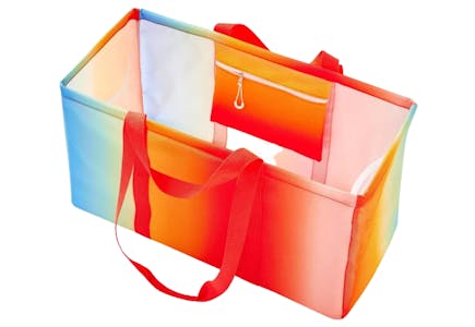 Collapsible Structured Tote Bag