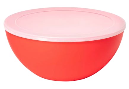 119-Ounce Plastic Serving Bowl with Lid