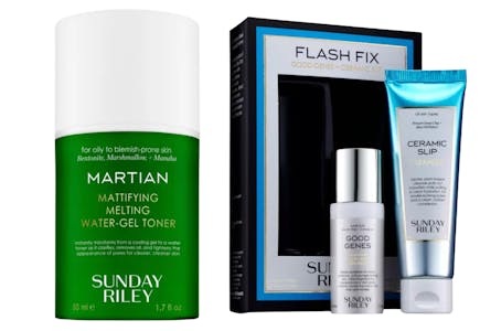 7 Sunday Riley Products for $50
