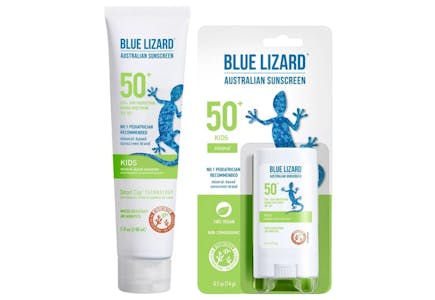2 Blue Lizard Sun Care Products