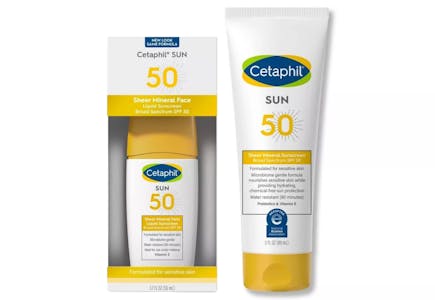 2 Cetaphil Sun Care Products