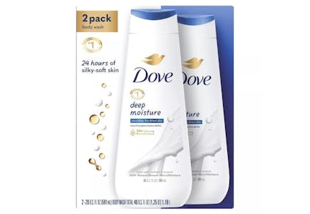 Walmart: Dove Body Wash 2-Pack