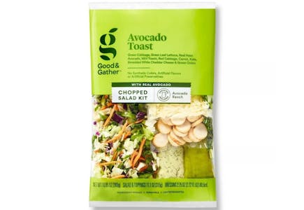 Good & Gather Avocado Toast Chopped Salad Kit, 13.85 oz