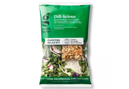 Good & Gather Dill Pickle Chopped Salad Kit, 11.75 oz