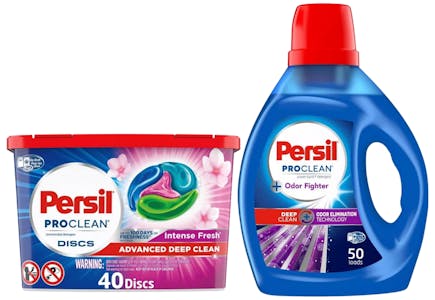 Persil Laundry Detergent & Pacs