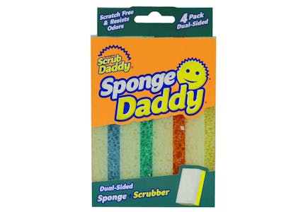 Scrub Daddy Sponge, 4 Count