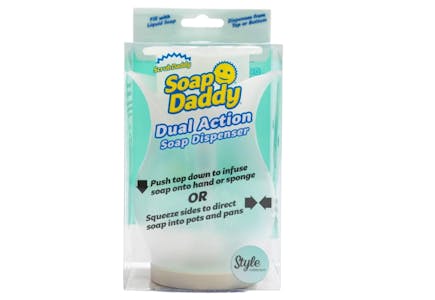 Scrub Daddy Dual Action Soap Dispenser