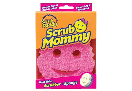 Scrub Daddy Dual-Sided Scrubber + Sponge
