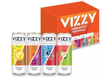 Vizzy Hard Seltzer Variety Pack, 12 ct
