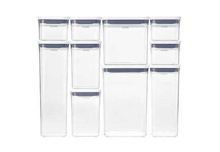 10-Piece Slim Canisters