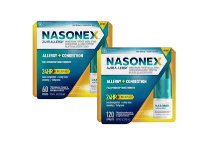 2 Nasonex Allergy Sprays
