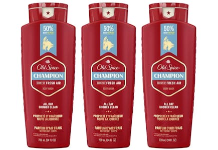 3 Old Spice Body Wash