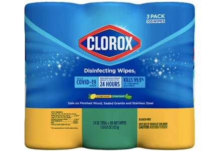 2 Clorox Wipes Packs