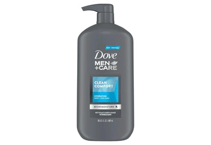 Target: Dove Men+Care Body Wash Pump