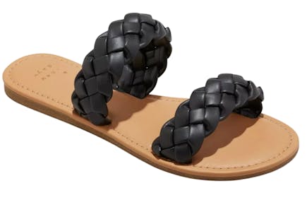 Braided Slide Sandals