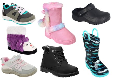 7 Pairs of Kids' Shoes