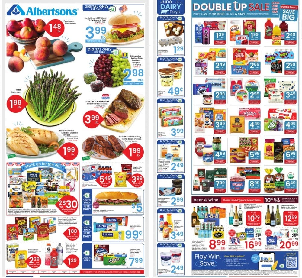 Albertsons Weekly Ad Deals: Deals on Eggs, Butter & More - The Krazy ...