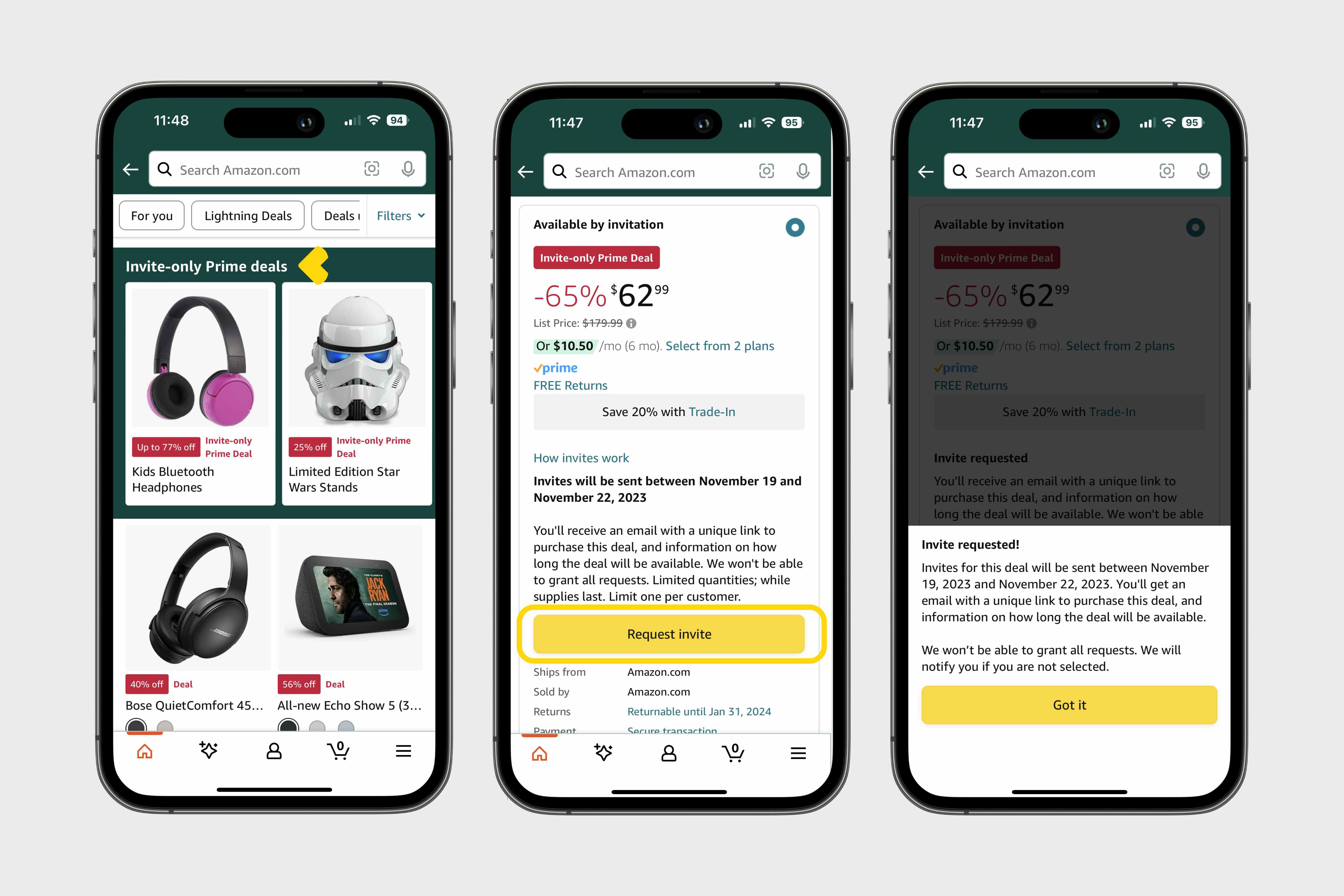 Prime Day 2023:  invite-only deals explained - gHacks Tech News