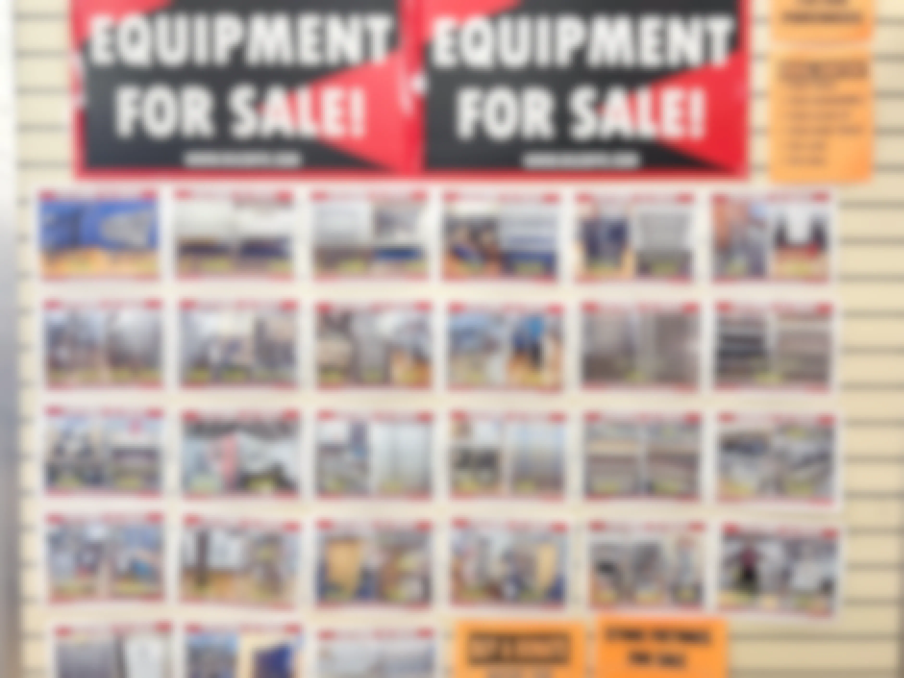Fixtures and equipment for sale at the buybuyBaby liquidation sale