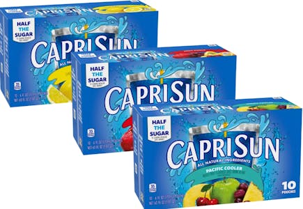 3 Capri Sun 10-Packs
