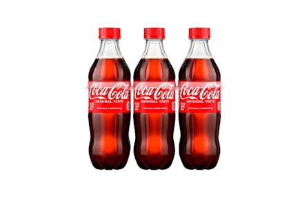 3 Coca-Cola 6-Packs