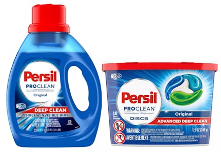 Persil Detergent or Discs
