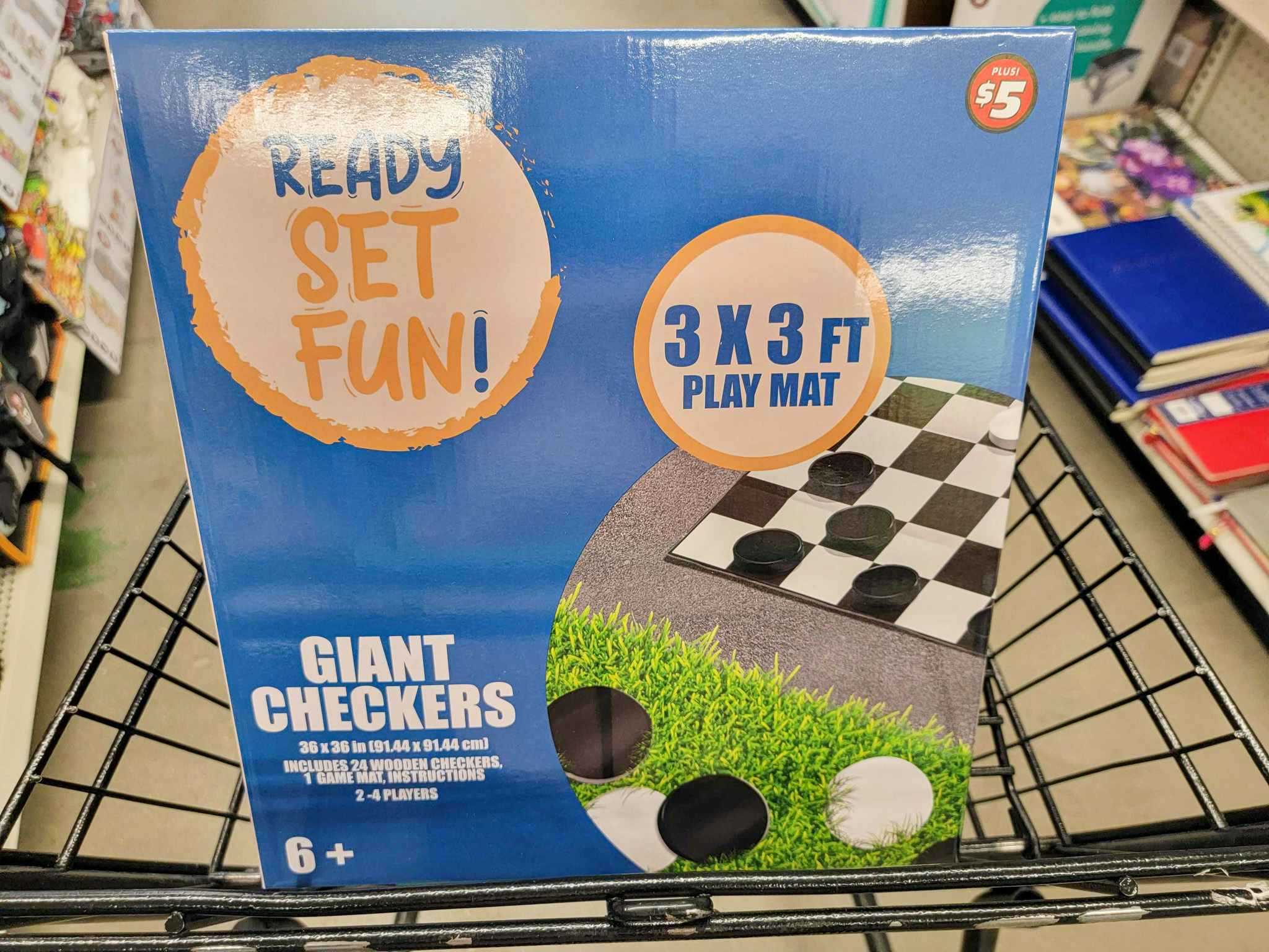 giant checkers game