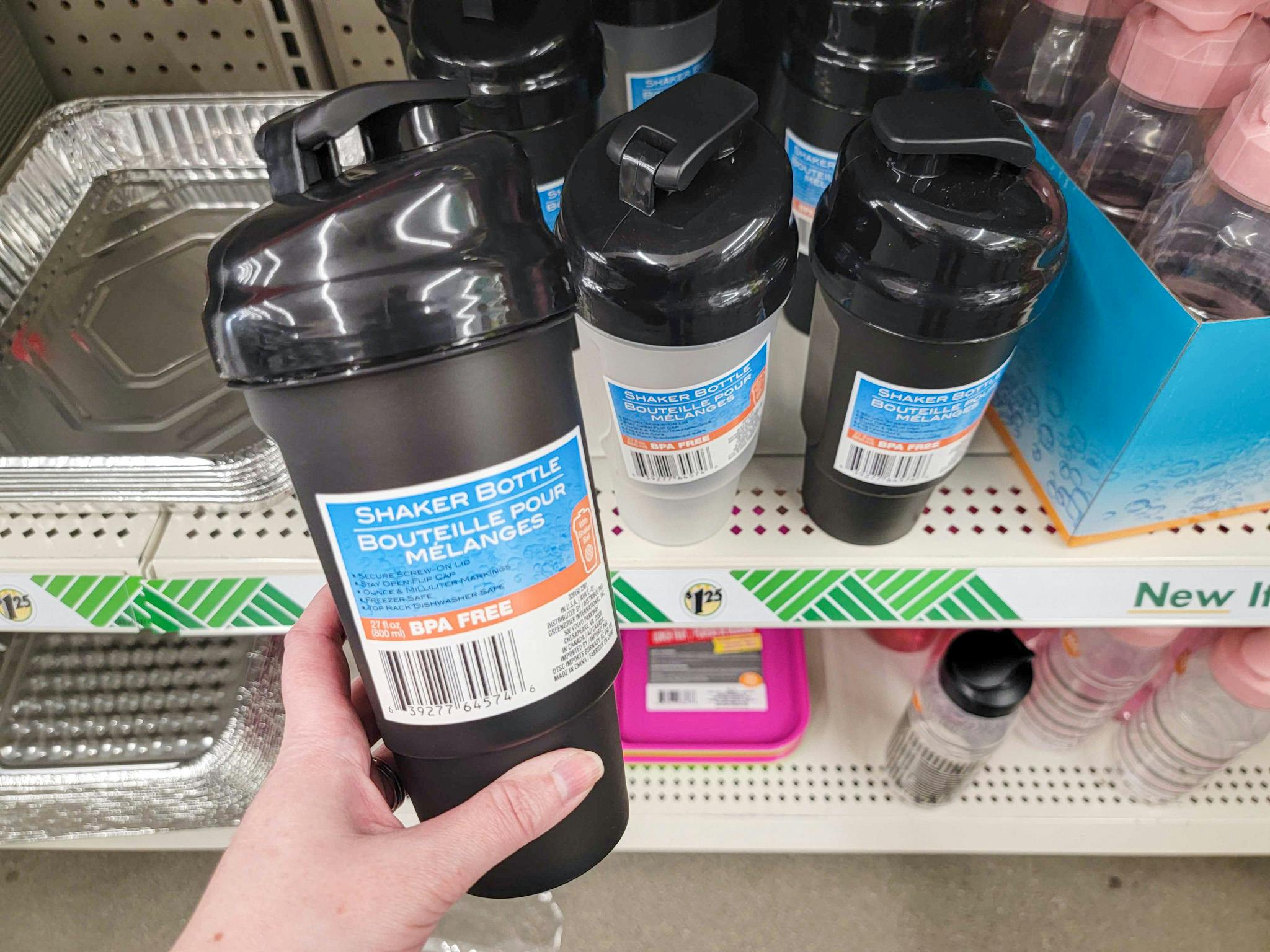 New at Dollar Tree Shaker Bottles (89 Cheaper Than Amazon) The