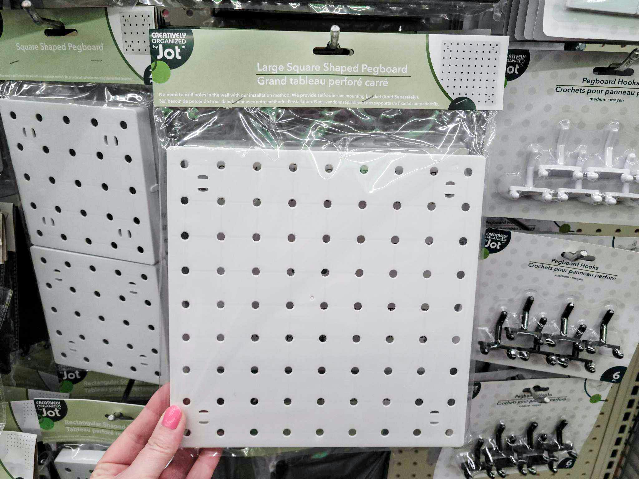 Peg Boards & More Customizable Storage Solutions at Dollar Tree The