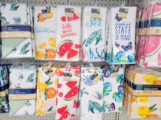 summer themed kitchen towels