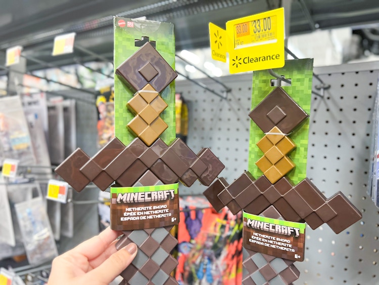 clearance minecraft swords in walmart 