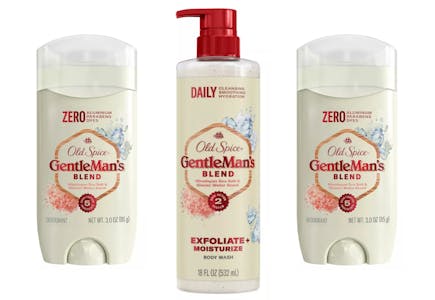 Old Spice GentleMan’s Blend Body Wash & Deodorant