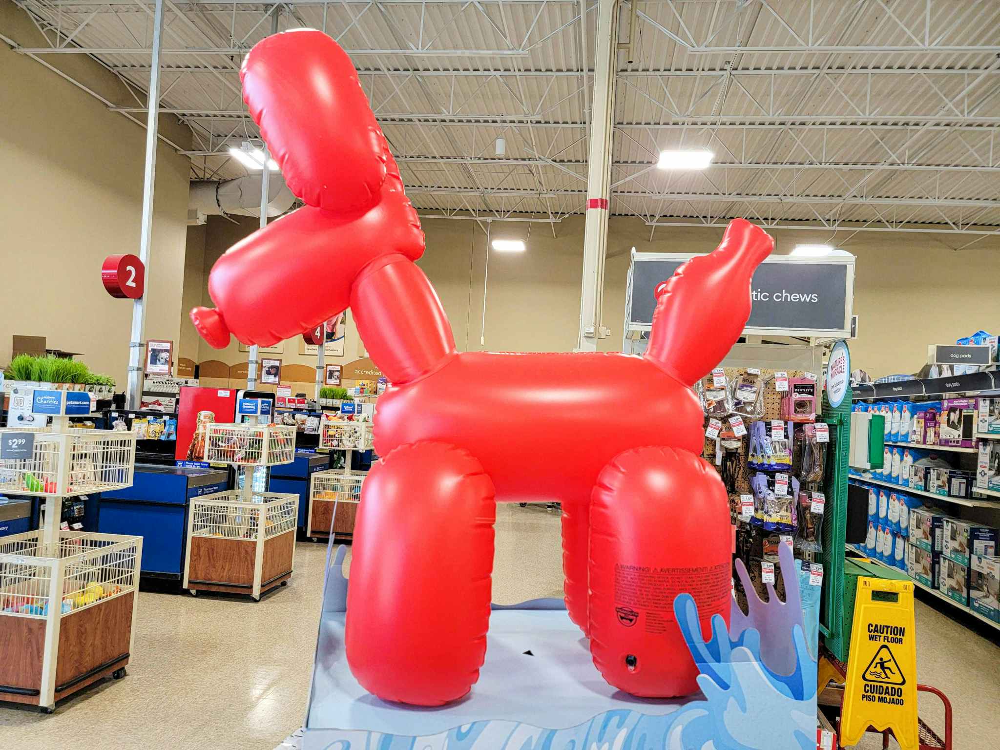 balloon dog sprinkler