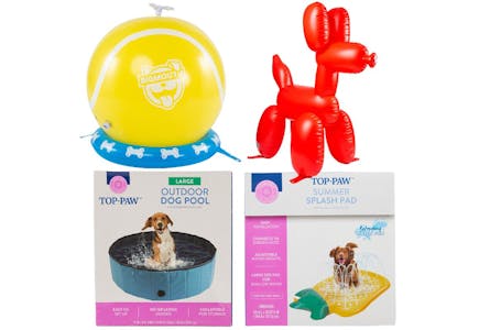 4 Outdoor Dog Water Toys