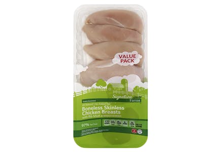 2 Chicken Breast Packs, per pound