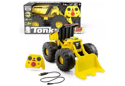 Tonka RC Dump & Plow Truck