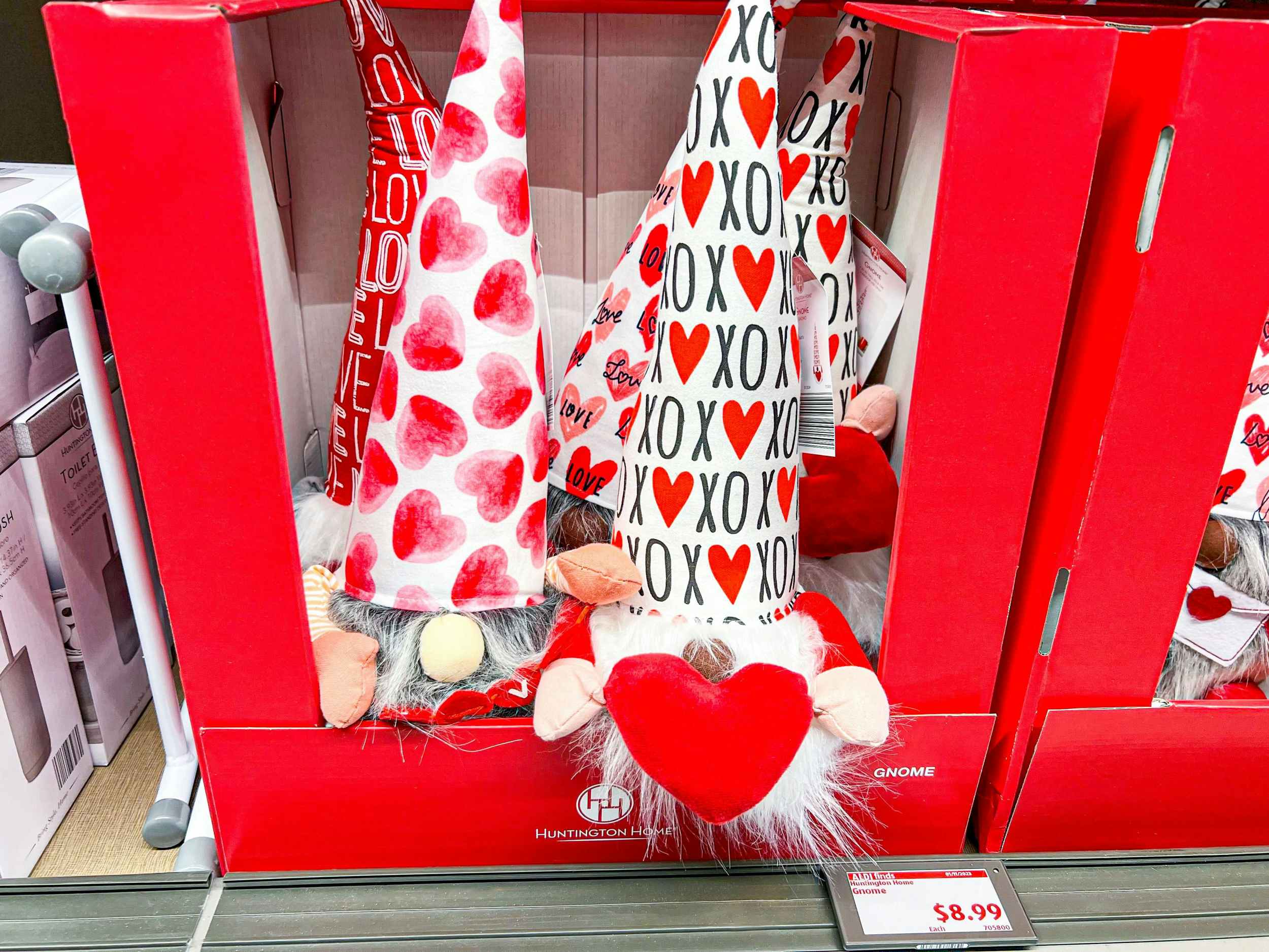 valentines day aldi gnomes
