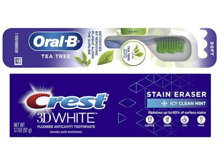 2 Crest & Oral-B