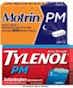 Tylenol PM, Motrin PM or Simply Sleep, limit 1