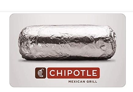 $50 Chipotle Gift Card