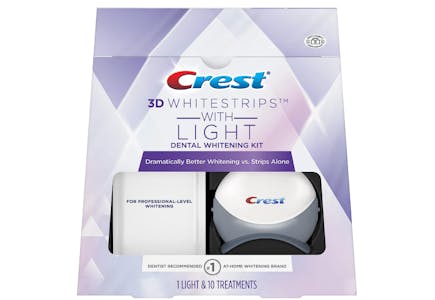 Crest Whitestrips with Light