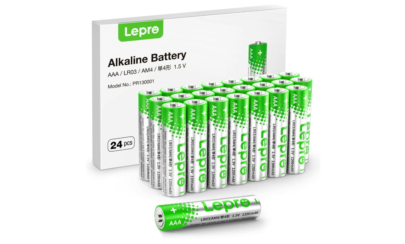 24-Pack AAA Batteries