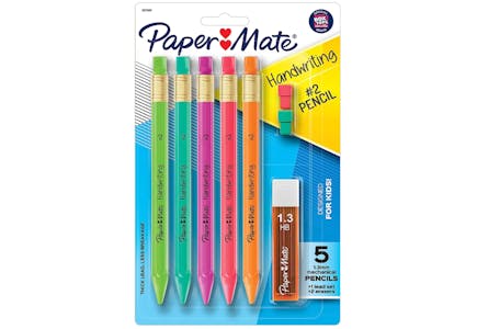 Paper Mate Triangular Pencils
