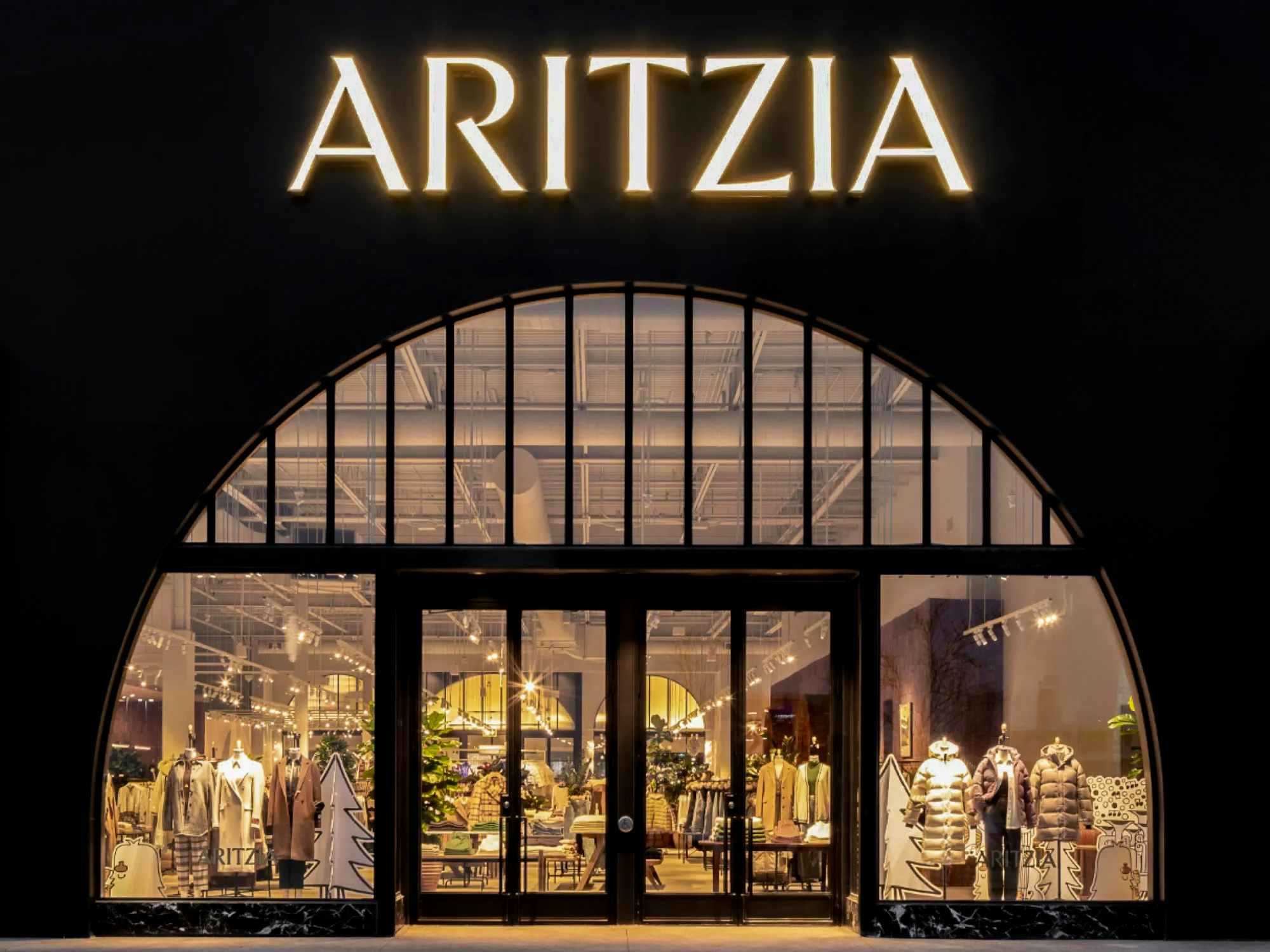 An Aritzia store front