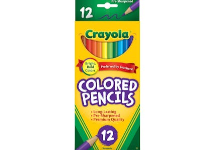 2 Crayola Colored Pencils